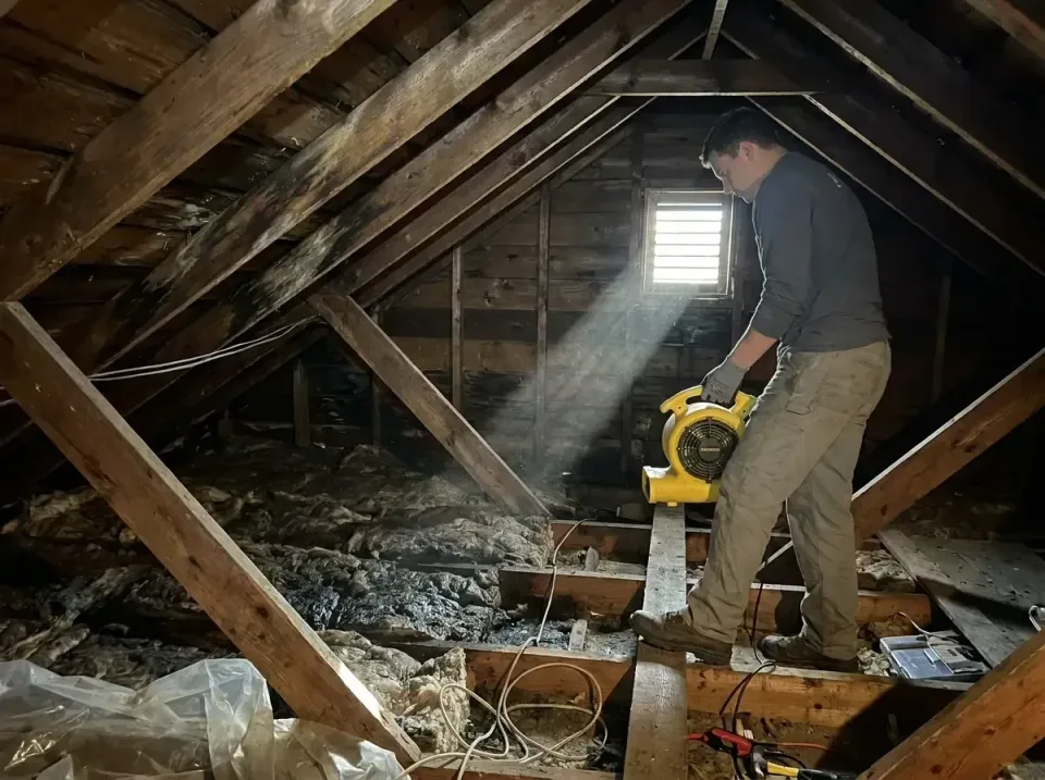 attic-water-damage-drying-proc-007 — frequently asked questions, Emergency Water Extraction & 24/7 Flood Response in Stratmo…